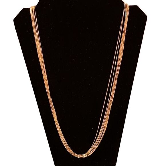 Ann Taylor Factory Multi-Layer, Multi Strand Necklace - Picture 4 of 6